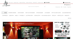 Desktop Screenshot of heimkino-beamer-shop.de